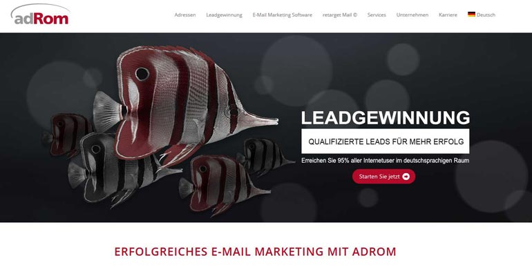 Adrom Leadgewinnung